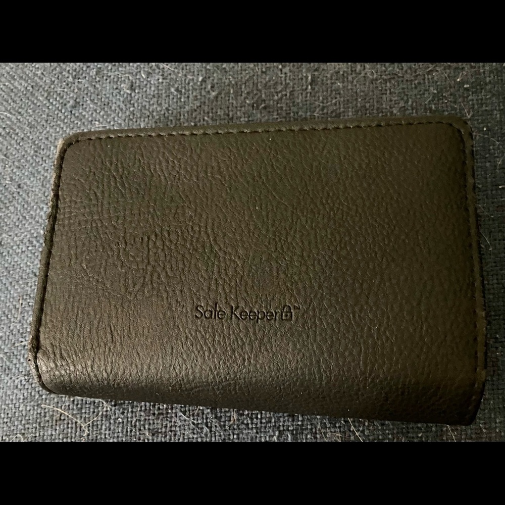 Safe Keeper Wallet. Black. Used